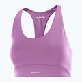 Спортен сутиен Salomon SHAKEout Core iris orchid