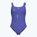 Дамски бански костюм от една част arena Ginevra Wing Back violet