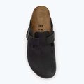 BIRKENSTOCK Boston LEOI Тесни черни джапанки 5