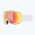 Скиорска маска UVEX Victorious S FM white matt/mirror orange 5