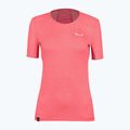 Salewa Puez Graphic 2 Dry дамска тениска за трекинг розова 00-0000027400