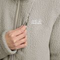 Дамски суитшърт от полар Jack Wolfskin Cradle Mountain Pile Full Zip Pale Sand 5