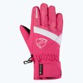 Детски скиорски ръкавици ZIENER Leif GTX-Z tie-dye pop pink 2