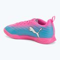 Детски футболни обувки PUMA Ultra 6 Play It Jr poison pink/puma wht/sun stream/bright aqua/puma blk 3