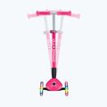 Детска триколесна тротинетка Globber Primo Foldable Lights fuchsia 11
