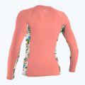 Дамско плуване с дълъг ръкав O'Neill Side Print Rash Guard desert flower/cara floral 2