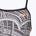 Дамски бански костюм от една част ZONE3 Kona Speed Strap Back tribal print/black/ white/orange 3