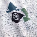Дамска тениска за колоездене Endura Singletrack Print W aero blue 9