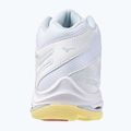 Дамски обувки за волейбол Mizuno Wave Voltage 2 Mid white/calypso coral/pale banan 10