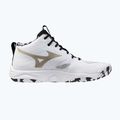 Обувки за волейбол Mizuno Wave Momentum Elite Mid white/black/ge gold 9