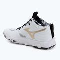 Обувки за волейбол Mizuno Wave Momentum Elite Mid white/black/ge gold 3