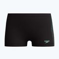 Детски боксерки за плуване Speedo Plastisol Placement Aquashort black/alfalfa green