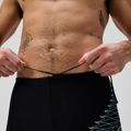 Мъжки боксерки за плуване Speedo Medley Logo Aquashort black/alfalfa green 6