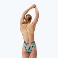 Дамски цял бански костюм Speedo FL Printed V-Back tropicana/black 2