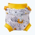 Детски бански костюм от една част Splash About Happy Nappy flowe meadow 3