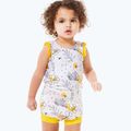 Детски бански костюм от една част Splash About Happy Nappy flowe meadow 4