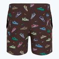 Мъжки къси панталони за плуване Nike Multi Print 5" Volley в бароково кафяво 6