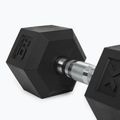 Гумиран дъмбел XTREXO Hex HXD100 10 kg 8