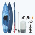Комплект надуваема дъска SUP Touring 11'6" синьо