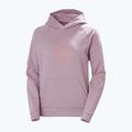 Дамски суитшърт Helly Hansen Core Graphic Hoodie purple clay 4