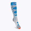 Дамски чорапи за ски X-Socks Ski Control 4.0 сиви XSSSKCW19W 2