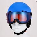 Детска ски каска Alpina Zupo Visor Q-Lite blue matt 14