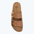 Дамски чехли Scholl Montery 2 Straps Ad Med cognac 5