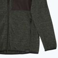 Мъжки суитшърт от полар CMP 35H3907 Melange Knitted forest melange/nero/ferrari 3