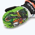 Детски скиорски ръкавици Level Animal lime 5