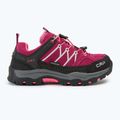 CMP детски ботуши за трекинг Rigel Low Wp berry / pink fluo 2
