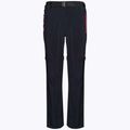 Дамски панталони за трекинг CMP Zip Off black/pink 3T51446/05UG