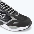 EA7 Emporio Armani Ace Runner Mesh черни/ сребърни обувки 7