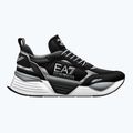 EA7 Emporio Armani Ace Runner Mesh черни/ сребърни обувки 8