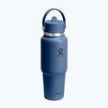 Термобутилка Hydro Flask Wide Flex Straw Travel 946 ml harbour blue 2