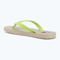Дамски джапанки Tommy Jeans Logo Summer white clay/lime essence 3