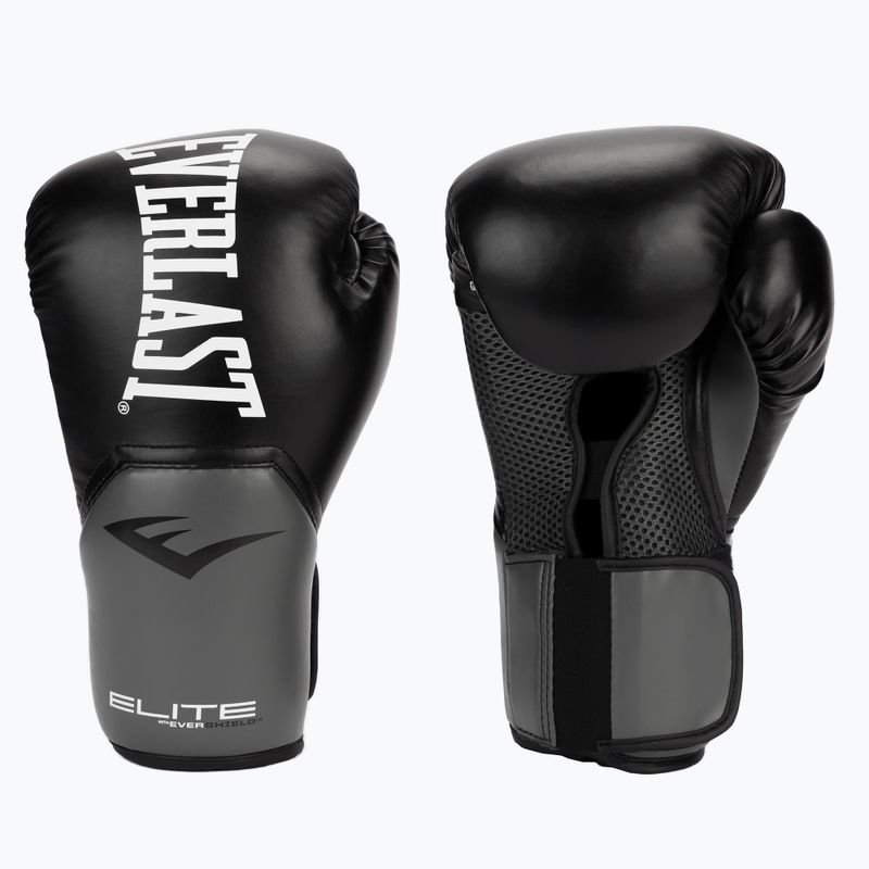 EVERLAST Pro Style Elite 2 боксови ръкавици черни EV2500