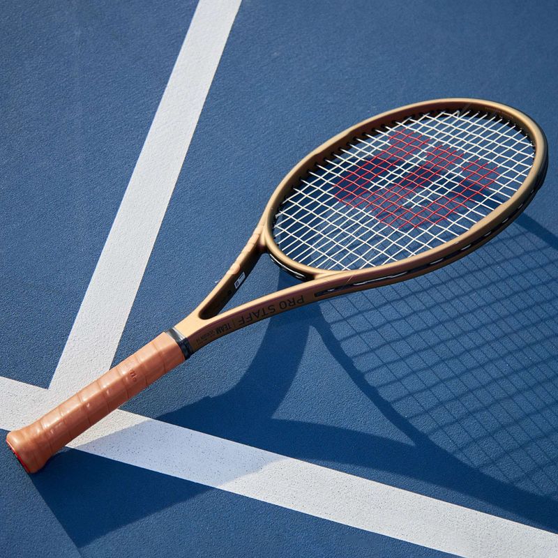 Wilson Pro Staff Team тенис ракета V14 златна WR136011 17
