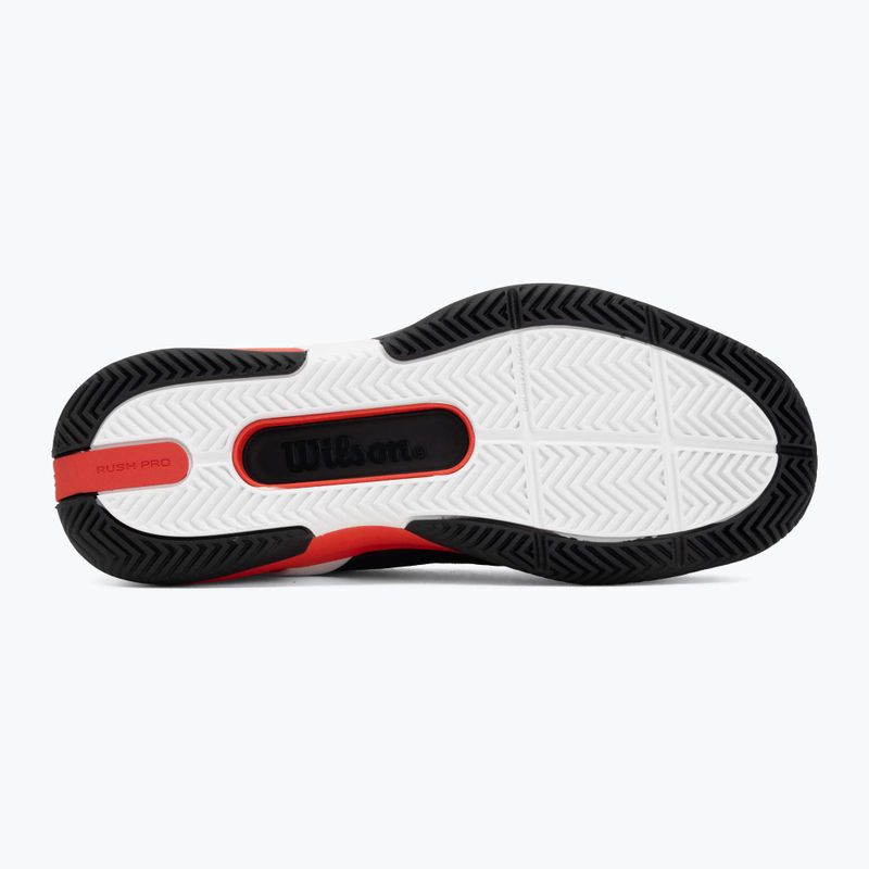 Мъжки тенис обувки Wilson Rush Pro 5 black/infrared/white 4