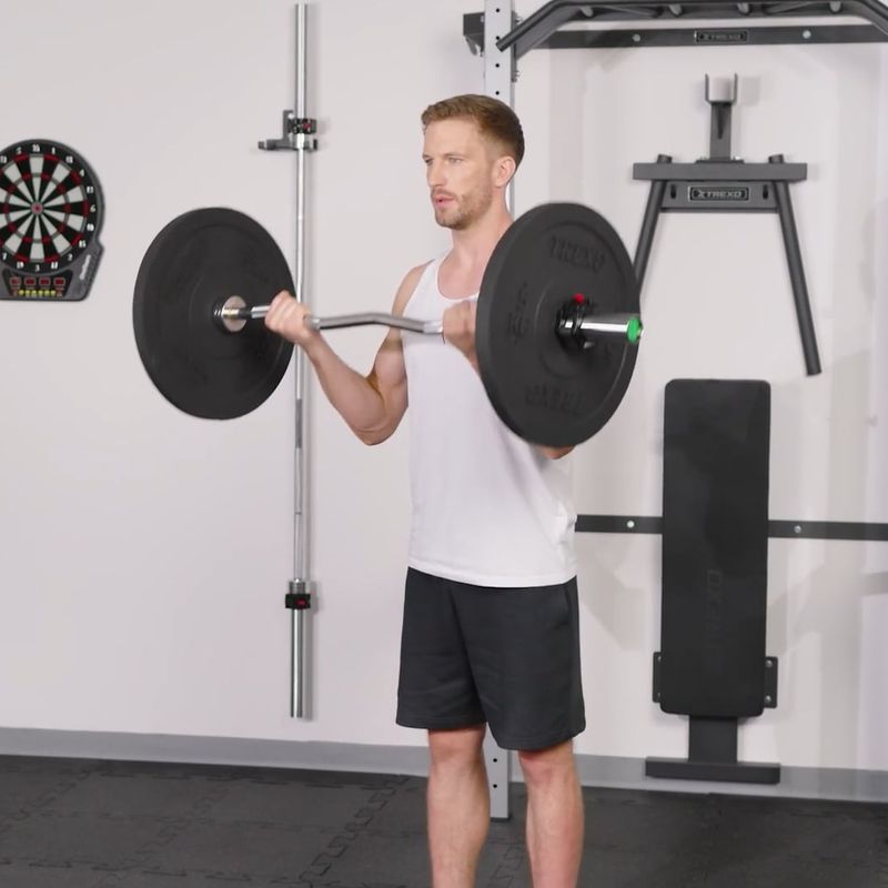 Олимпийска тежест за броня XTREXO TRX-BMP005 5 кг черна 13