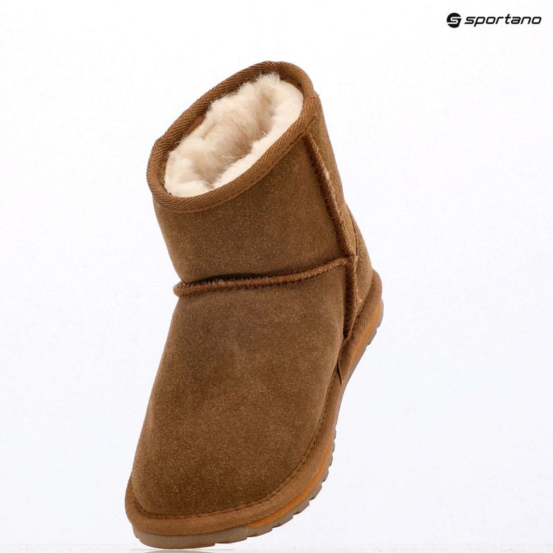Emu Австралия Wallaby Mini chastnut детски ботуши за сняг 9