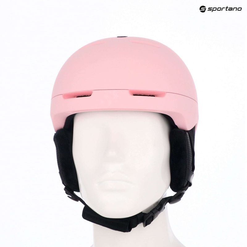 Скиорска каска Neon Summit light pink/black 9