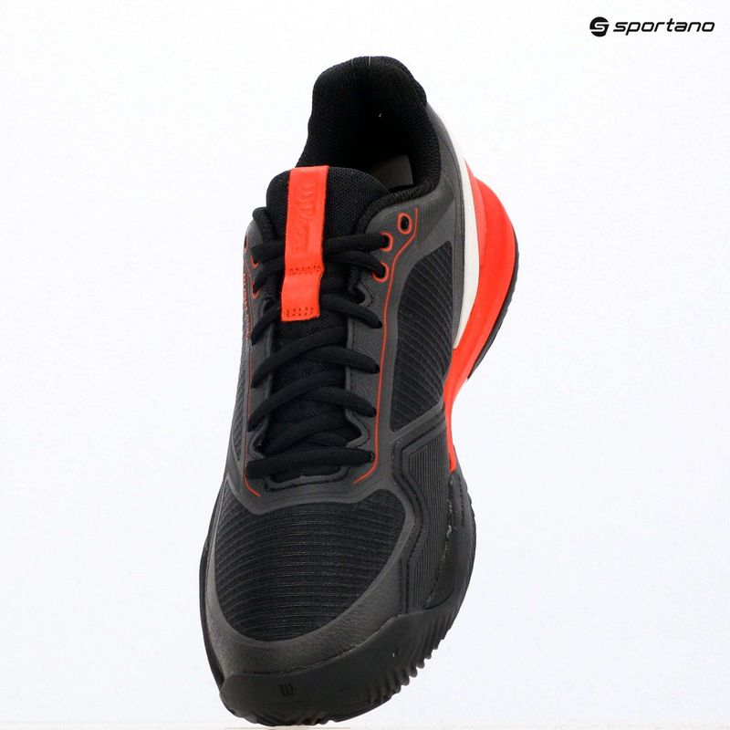 Мъжки тенис обувки Wilson Rush Pro 5 Clay black/infrared/white 9
