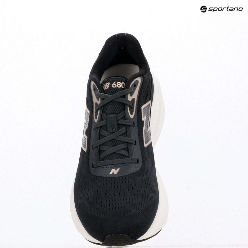 Дамски обувки за бягане New Balance Fresh Foam 680's V9 black/phantom/champagne metallic 9