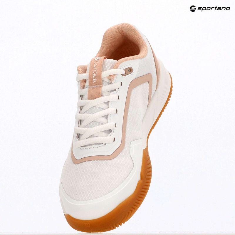 Дамски тенис обувки Wilson Courtglide white/cameo rose/gum 11