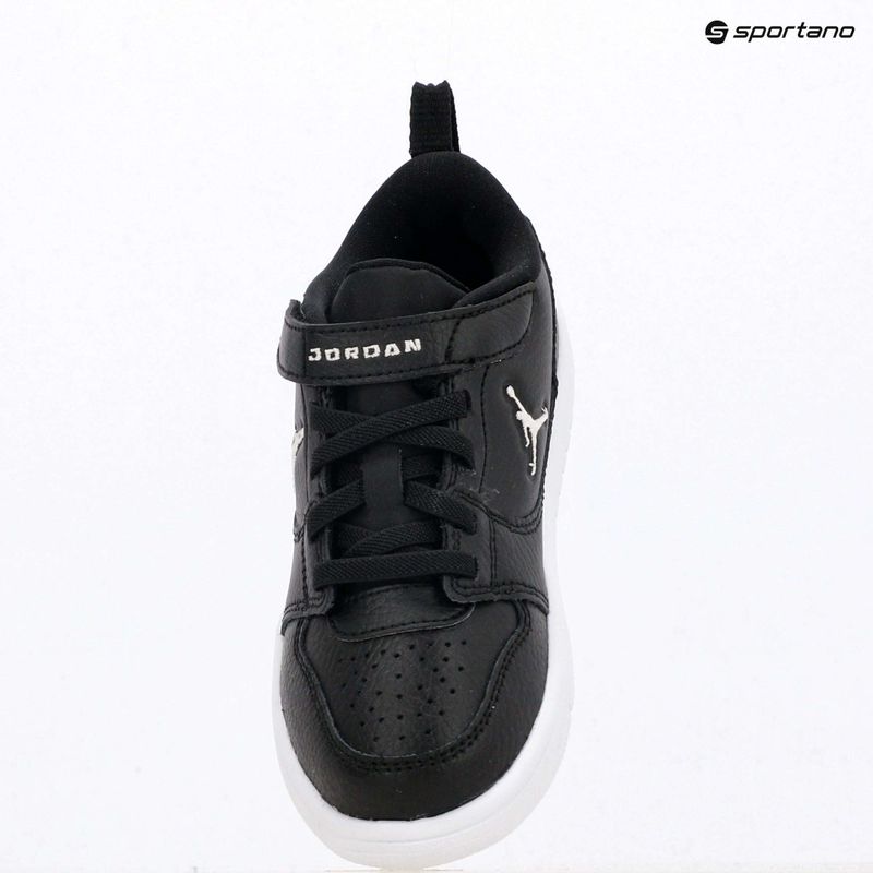 Детски обувки Jordan Court Connect Low black/white 6