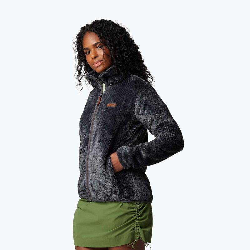 Дамски суитшърт Columbia Fire Side II Sherpa Full Zip shark 4