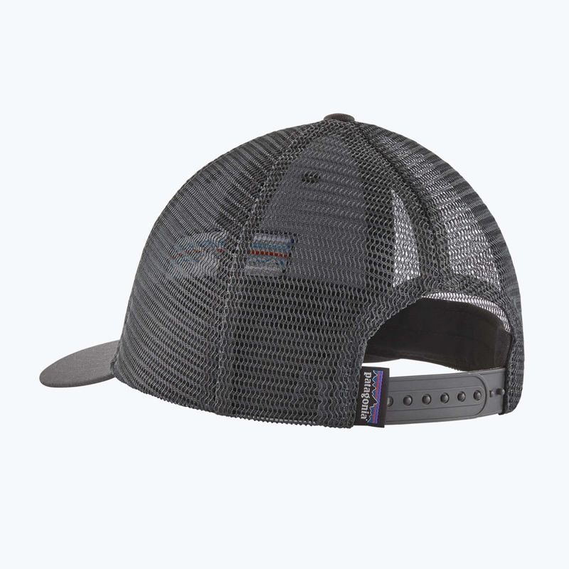 Patagonia P-6 Logo LoPro Trucker бейзболна шапка forge grey 2
