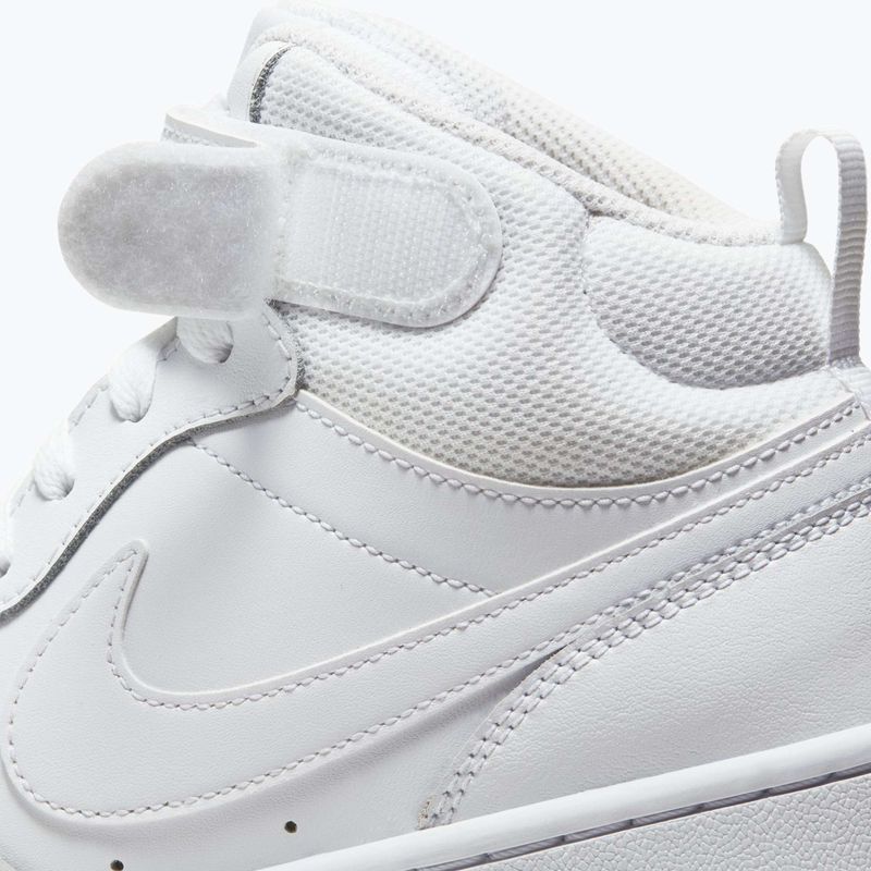 Обувки Nike Court Borough Mid 2 white/white/white 8