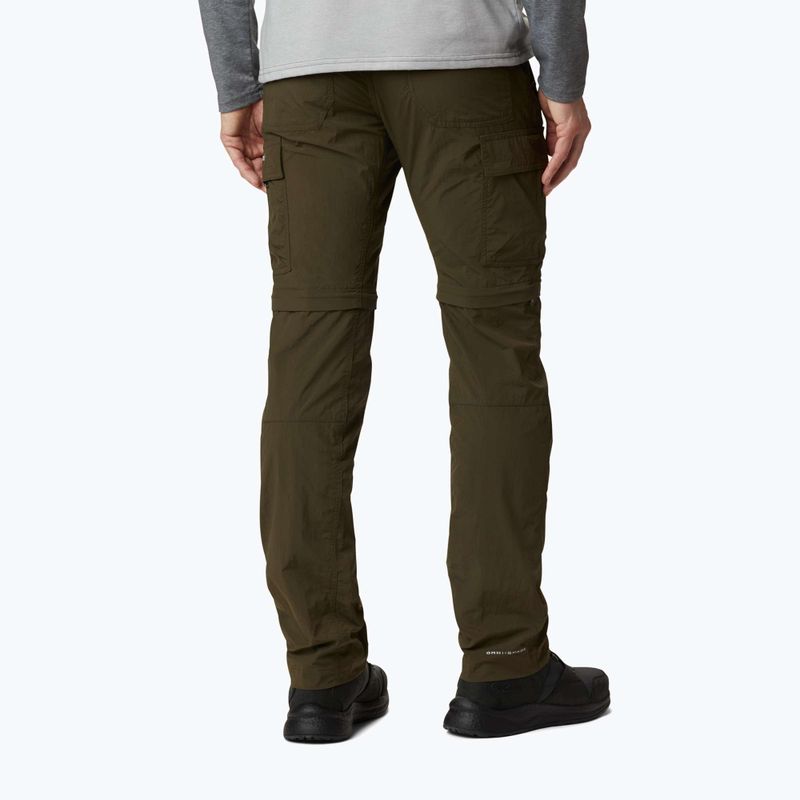Мъжки панталони за трекинг Columbia Silver Ridge II converti 319 green 1794891 2