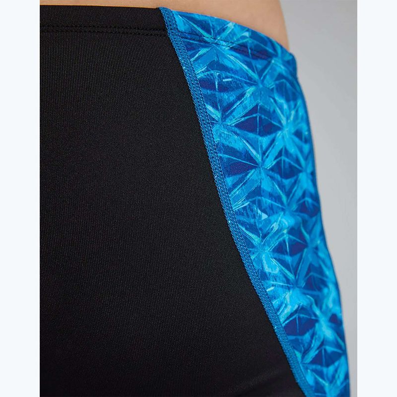 Мъжки шорти за плуване тип клин TYR Durafast Elite Oceanid Jammer light blue/aqua 7